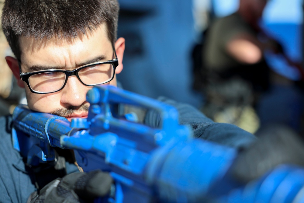 USS Arleigh Burke VBSS Training