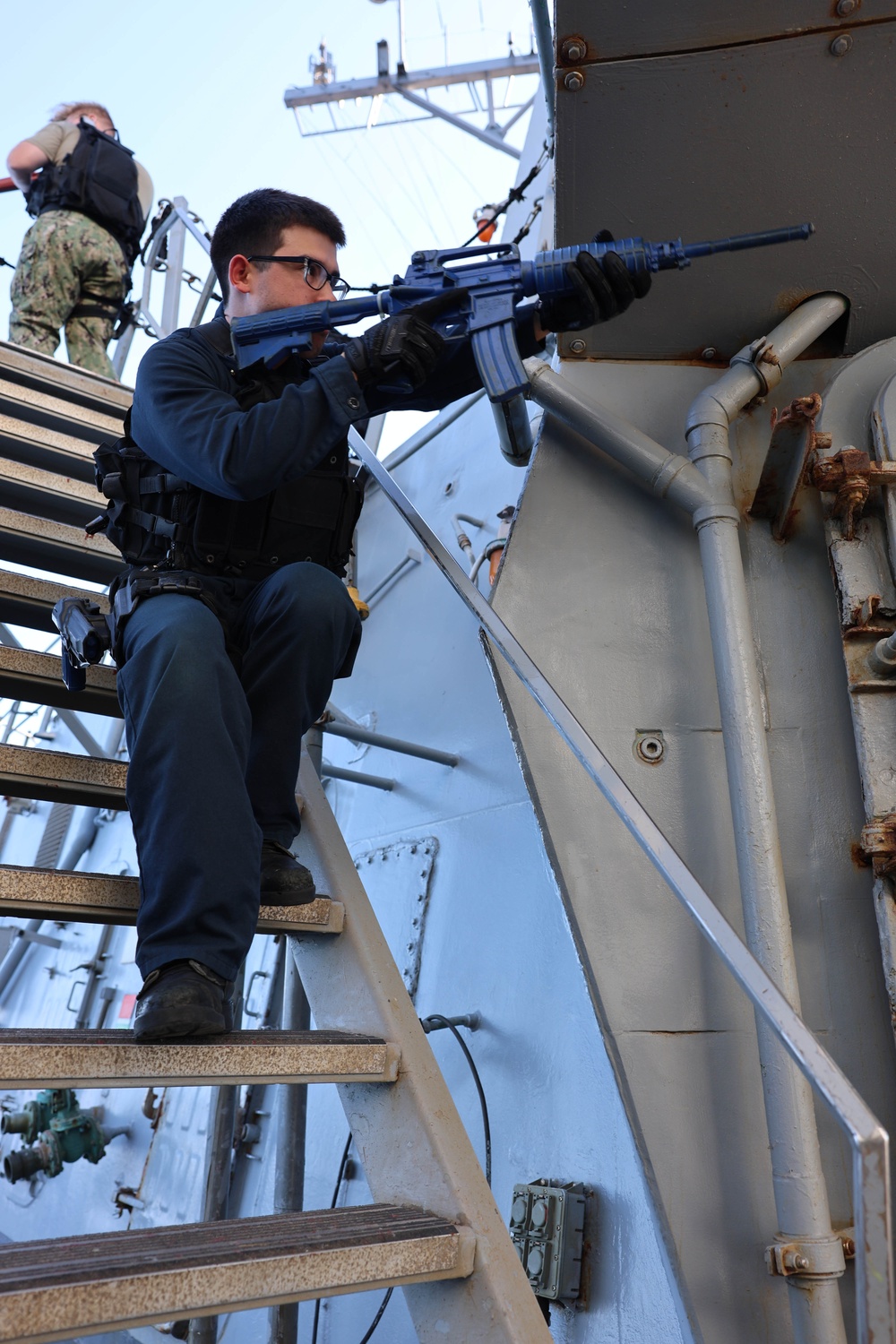 USS Arleigh Burke VBSS Training