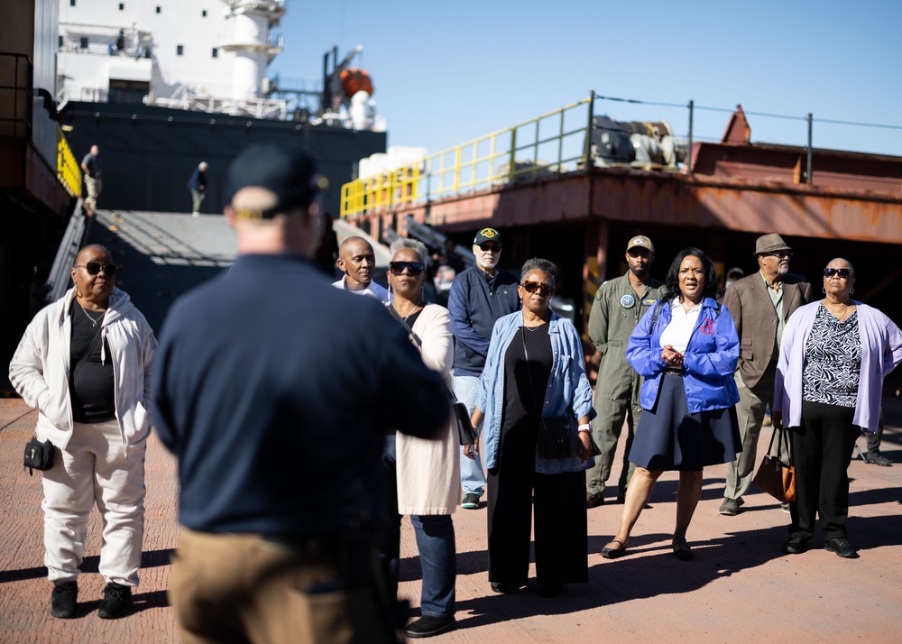 USNS Montford Point Visit