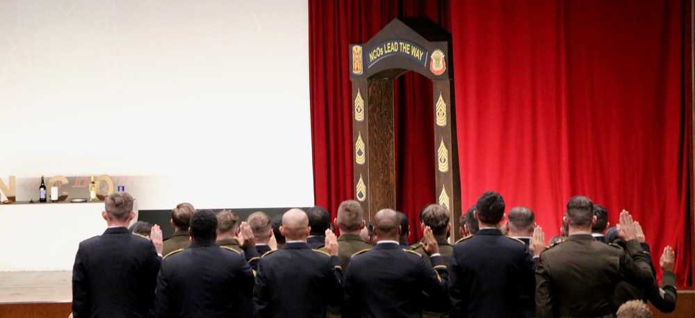 5th Battalion, 4th Air Defense Artillery Regiment NCO Induction Ceremony