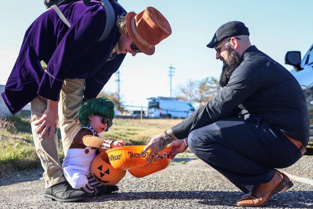 Airmen and Their Families Gather for Trunk or Treat at 177th Fighter Wing