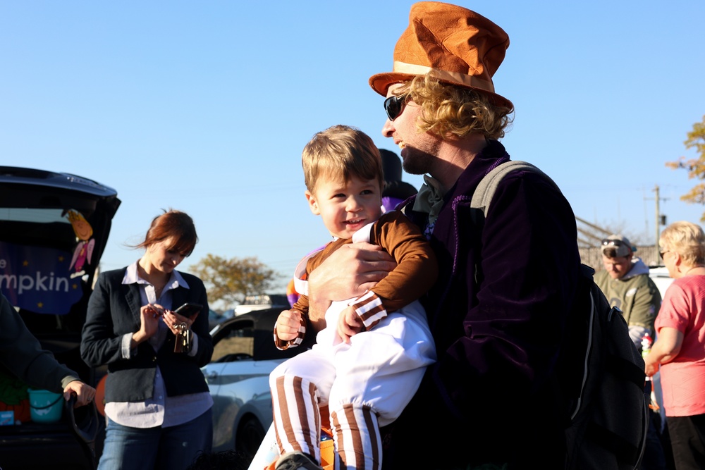 Airmen and Their Families Gather for Trunk or Treat at 177th Fighter Wing