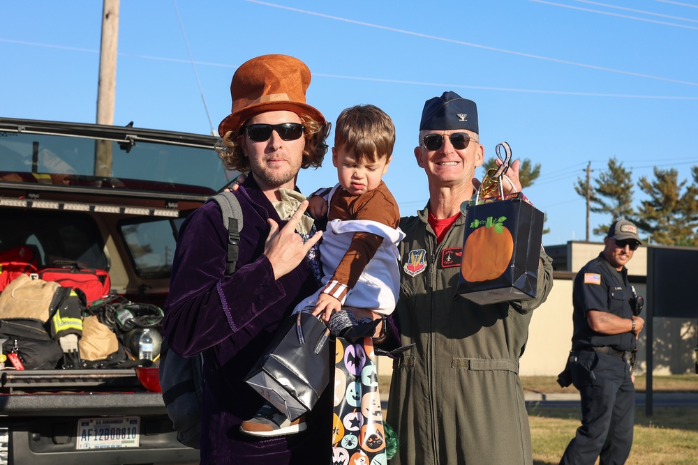 Airmen and Their Families Gather for Trunk or Treat at 177th Fighter Wing