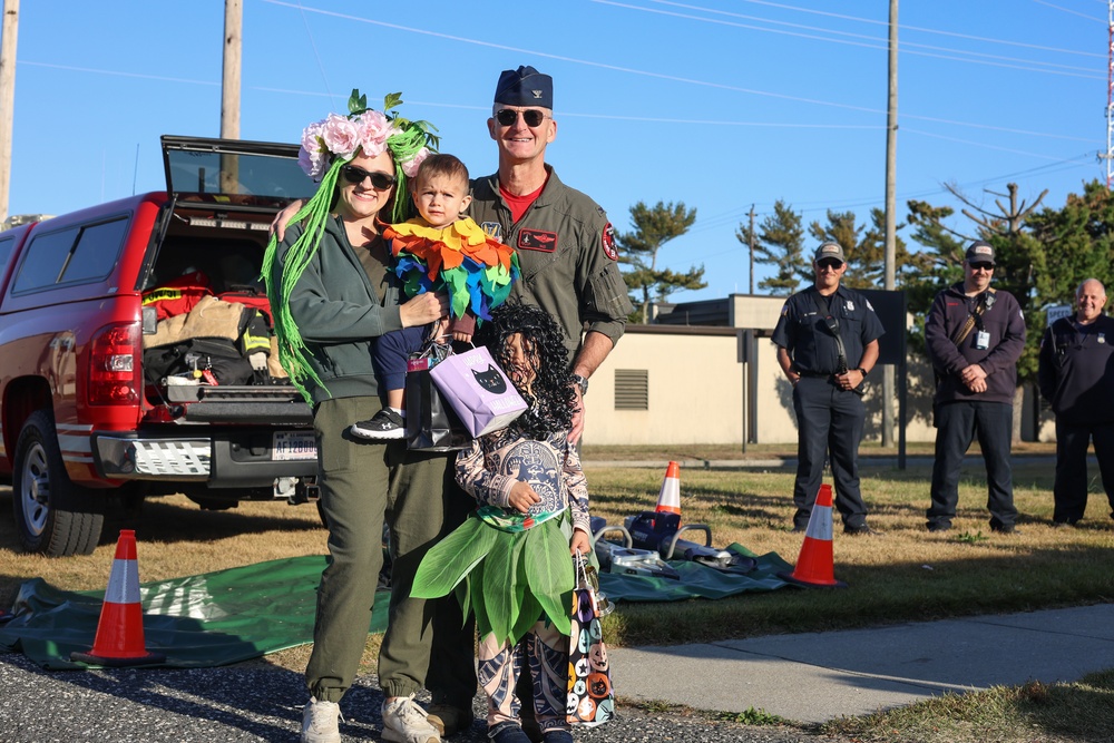 Airmen and Their Families Gather for Trunk or Treat at 177th Fighter Wing