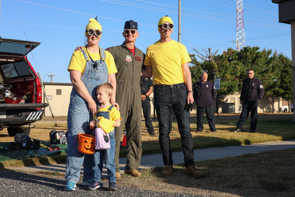 Airmen and Their Families Gather for Trunk or Treat at 177th Fighter Wing