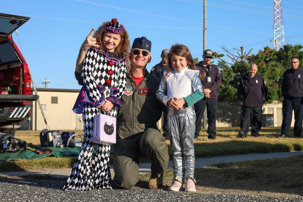 Airmen and Their Families Gather for Trunk or Treat at 177th Fighter Wing