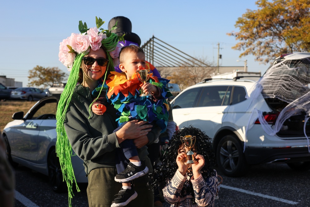 Airmen and Their Families Gather for Trunk or Treat at 177th Fighter Wing