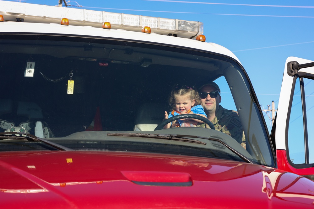 Airmen and Their Families Gather for Trunk or Treat at 177th Fighter Wing