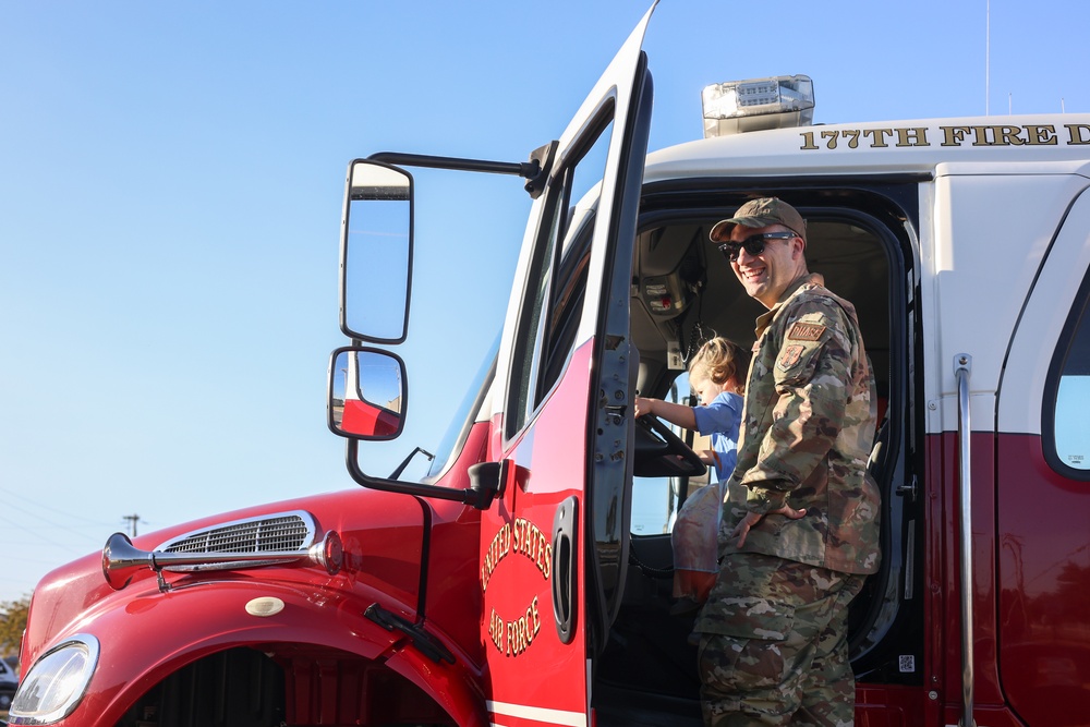 Airmen and Their Families Gather for Trunk or Treat at 177th Fighter Wing