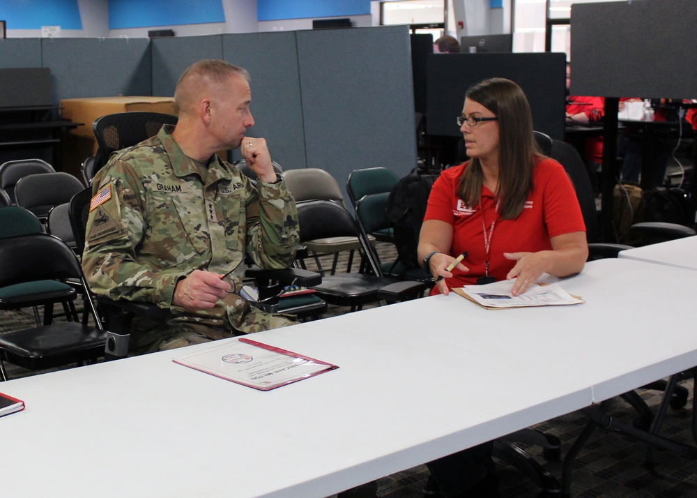 Chief of Engineers visits Hurricane Miltion Response