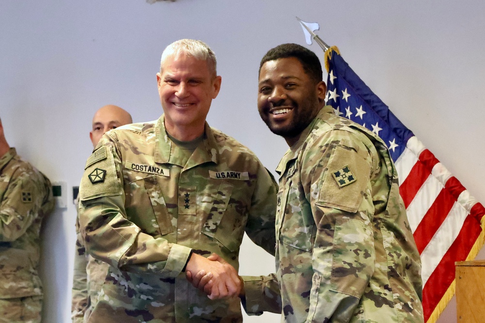 Lt. Gen. Charles Costanza, V Corps, visits 3rd ABCT, 4th ID in Poland