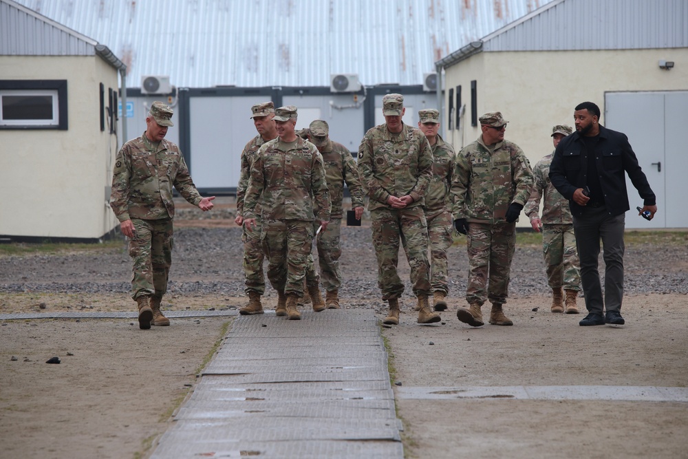 Lt. Gen. Charles Costanza, V Corps, visits 3rd ABCT, 4th ID in Poland