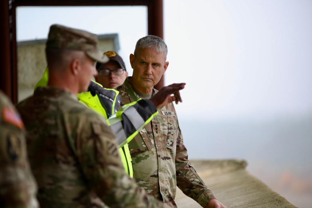 Lt. Gen. Charles Costanza, V Corps, visits 3rd ABCT, 4th ID in Poland