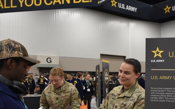 Army Veterinarians Engage at National FFA Convention