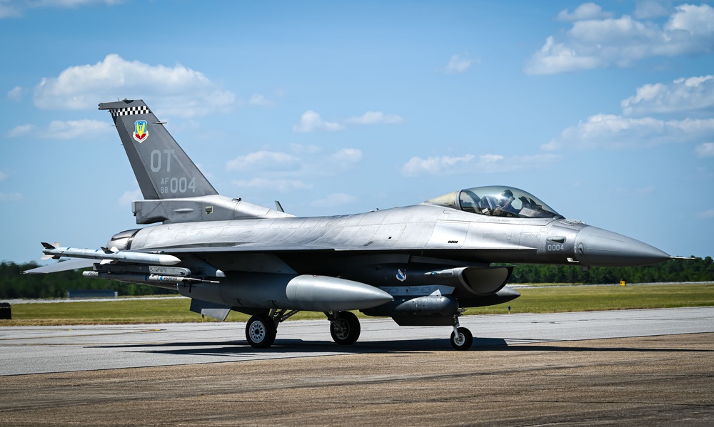 85th TES flies new F-16 electronic warfare suite