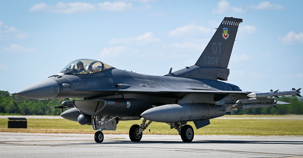 85th TES flies new F-16 electronic warfare suite