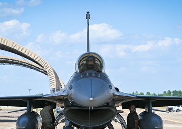 85th TES flies new F-16 electronic warfare suite