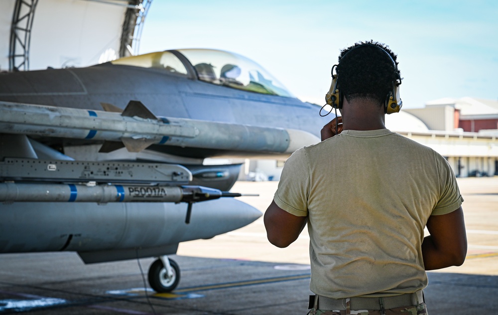 85th TES flies new F-16 electronic warfare suite