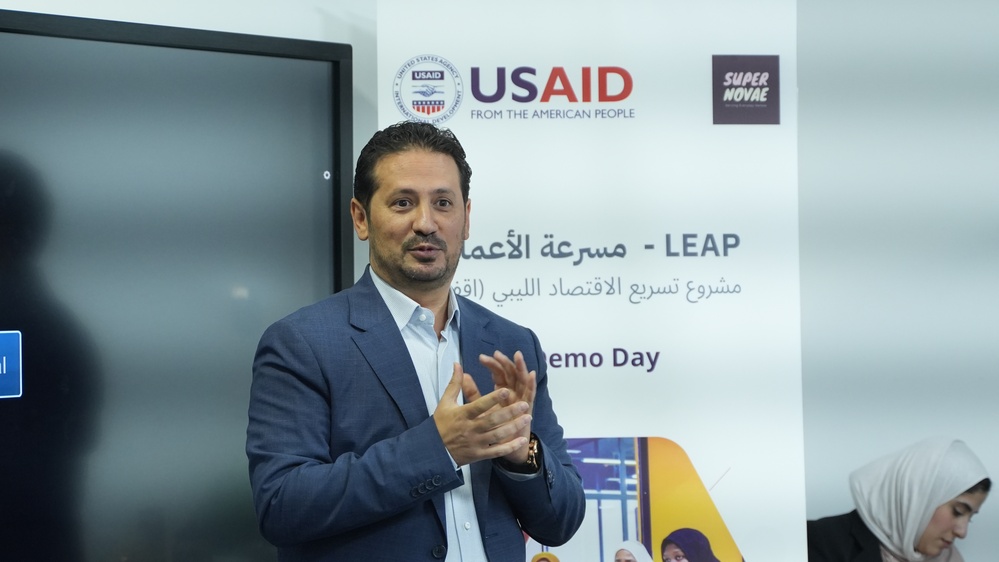 USAID &amp; partner SuperNovae hosted its first Demo Day in Tripoli, where seven southern Libyan startups pitched to banks &amp; investors.