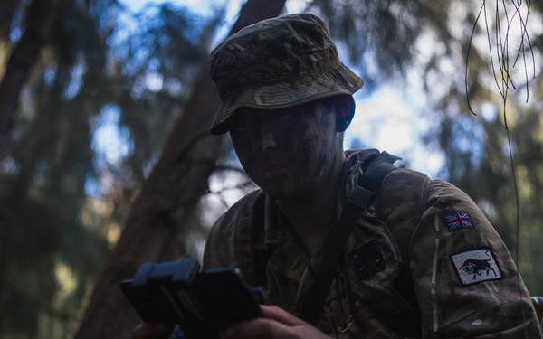 3SCOTS sets up ambush points and create escape routes during JPMRC 25-01