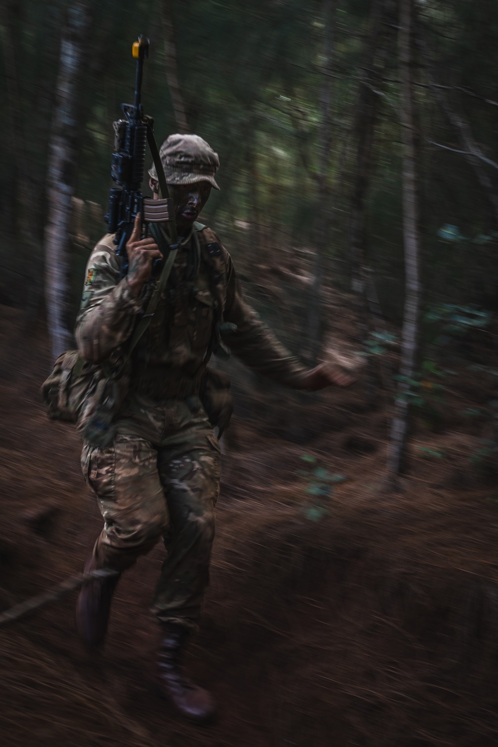 3SCOTS sets up ambush points and create escape routes during JPMRC 25-01