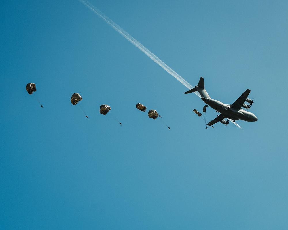 Paratroopers Jump into Normandy