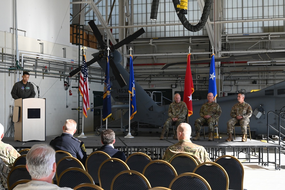 The 106th Rescue Wing Hosts HH-60W Conversion Ceremony