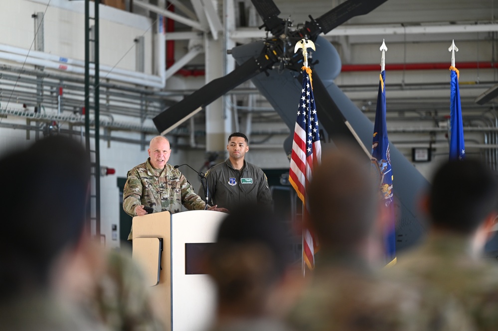 The 106th Rescue Wing Hosts HH-60W Conversion Ceremony