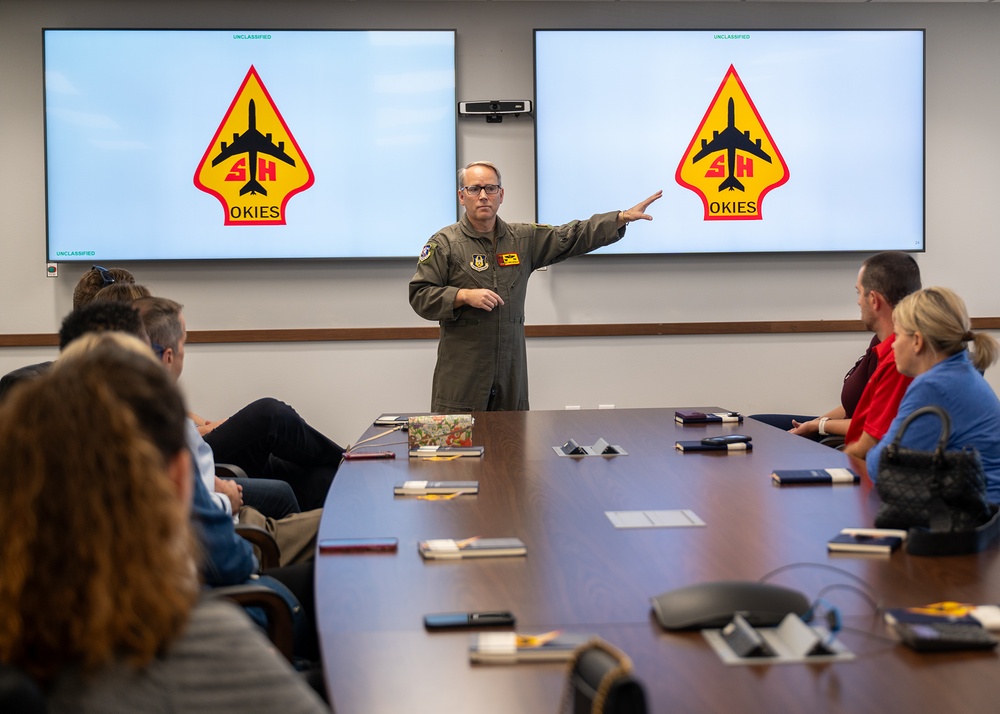 Tinker Honorary Commander's 507th ARW Orientation Flight