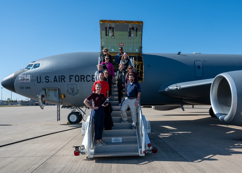 Tinker Honorary Commander's 507th ARW Orientation Flight