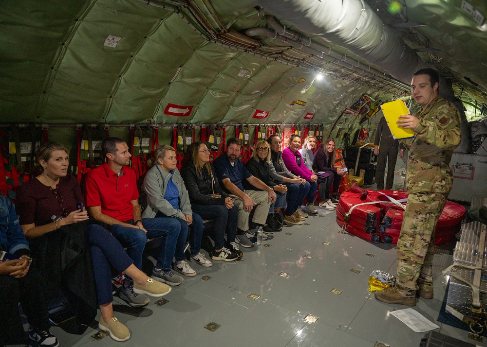 Tinker Honorary Commander's 507th ARW Orientation Flight