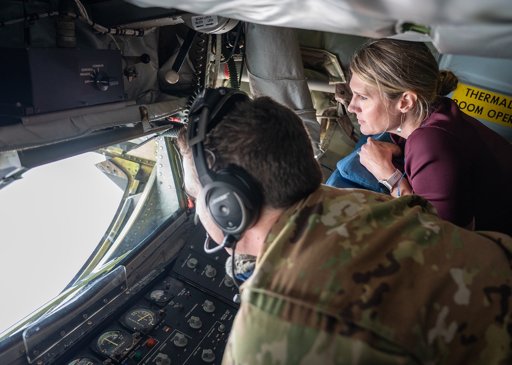 Tinker Honorary Commander's 507th ARW Orientation Flight