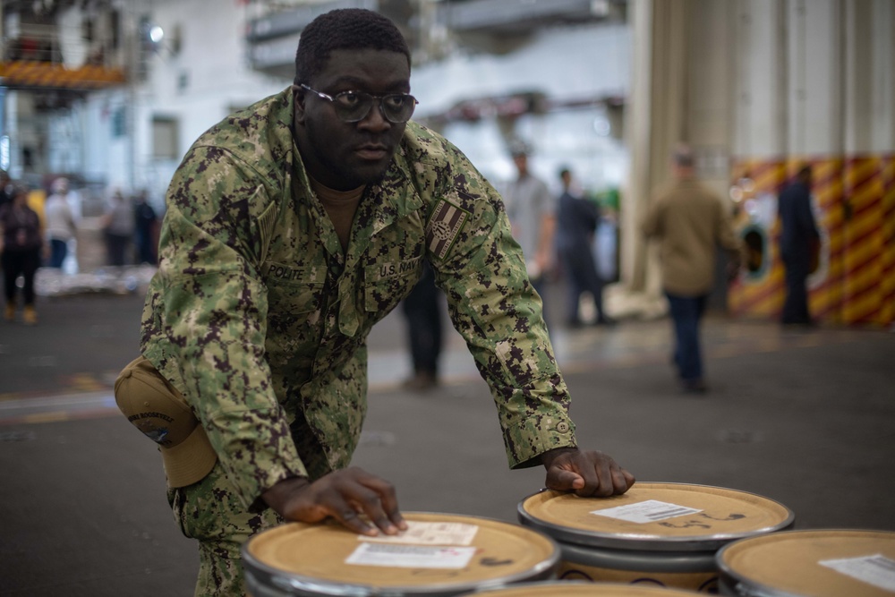 USS Theodore Roosevelt Maintenance Availability