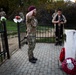 British KFOR Soldiers Hold a Memorial Service in Honor of First British Forces Lost in Kosovo Conflict