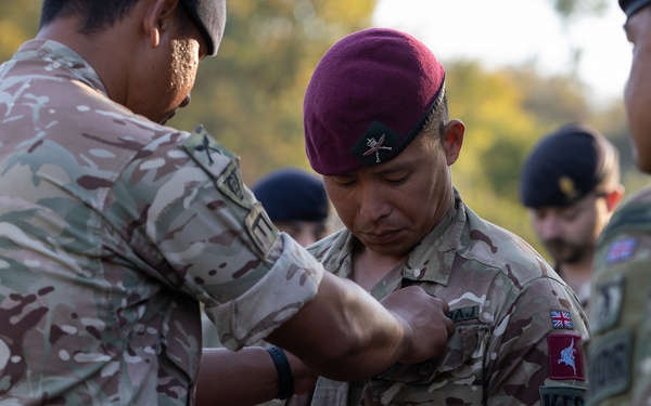 British KFOR Soldiers Hold a Memorial Service in Honor of First British Forces Lost in Kosovo Conflict