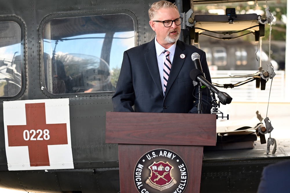 MEDCoE hosts ceremony recognizing passing of &quot;Dustoff Crews of the Vietnam War Congressional Gold Medal Act&quot;