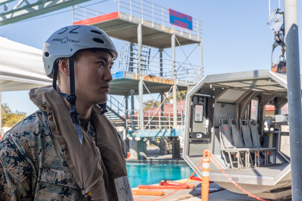 11th MEU Underwater Egress Training