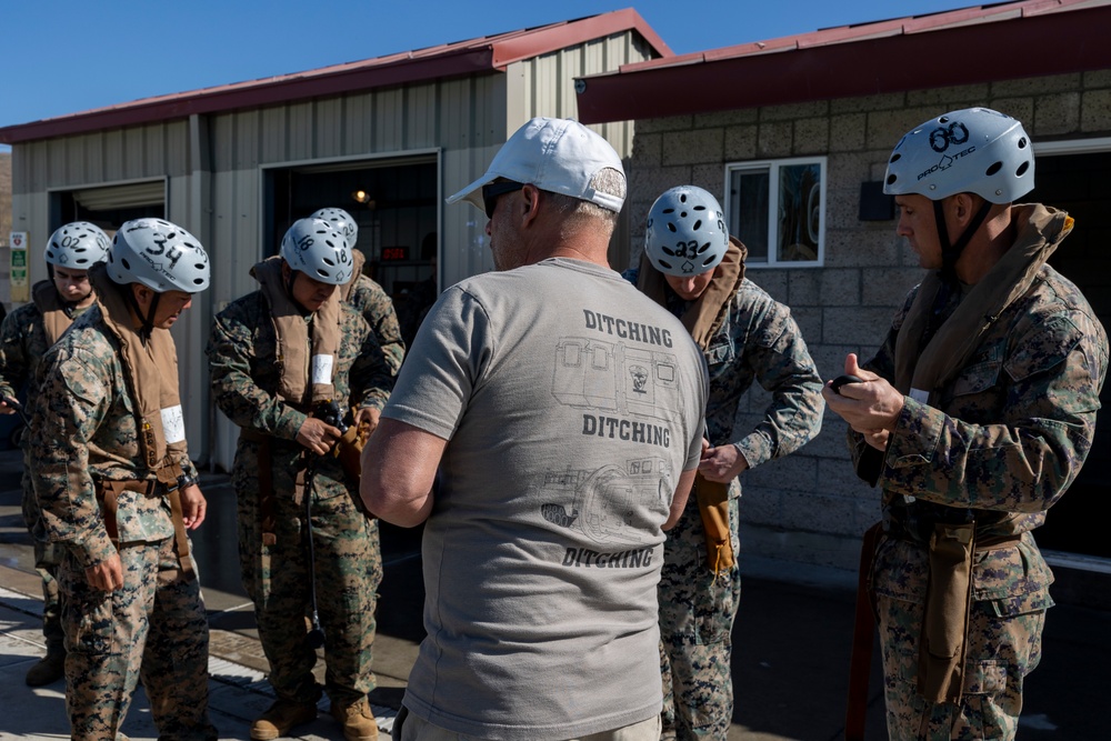 11th MEU Underwater Egress Training