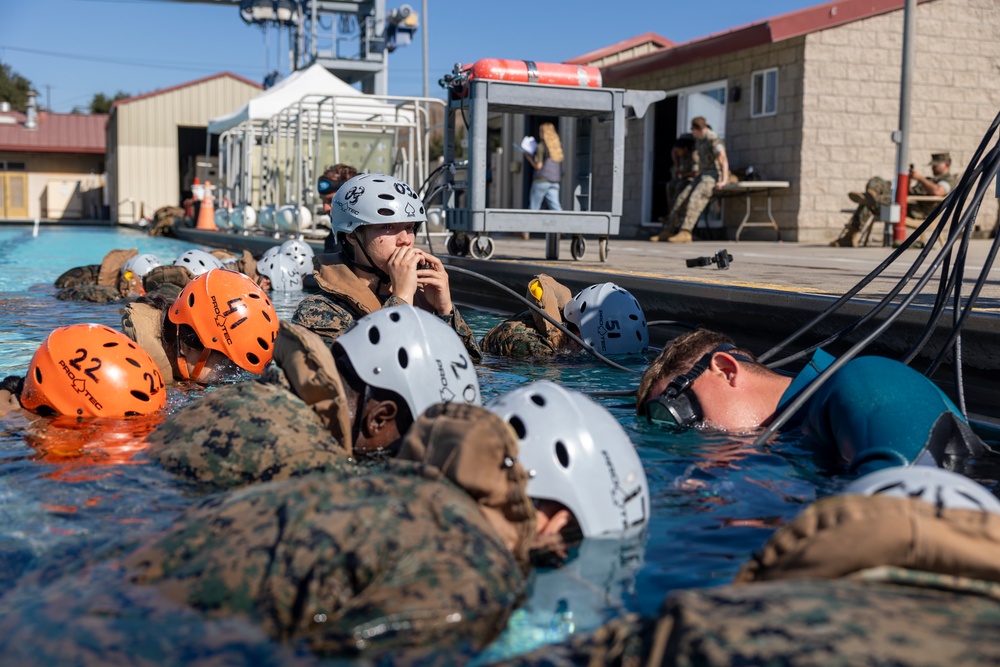 11th MEU Underwater Egress Training