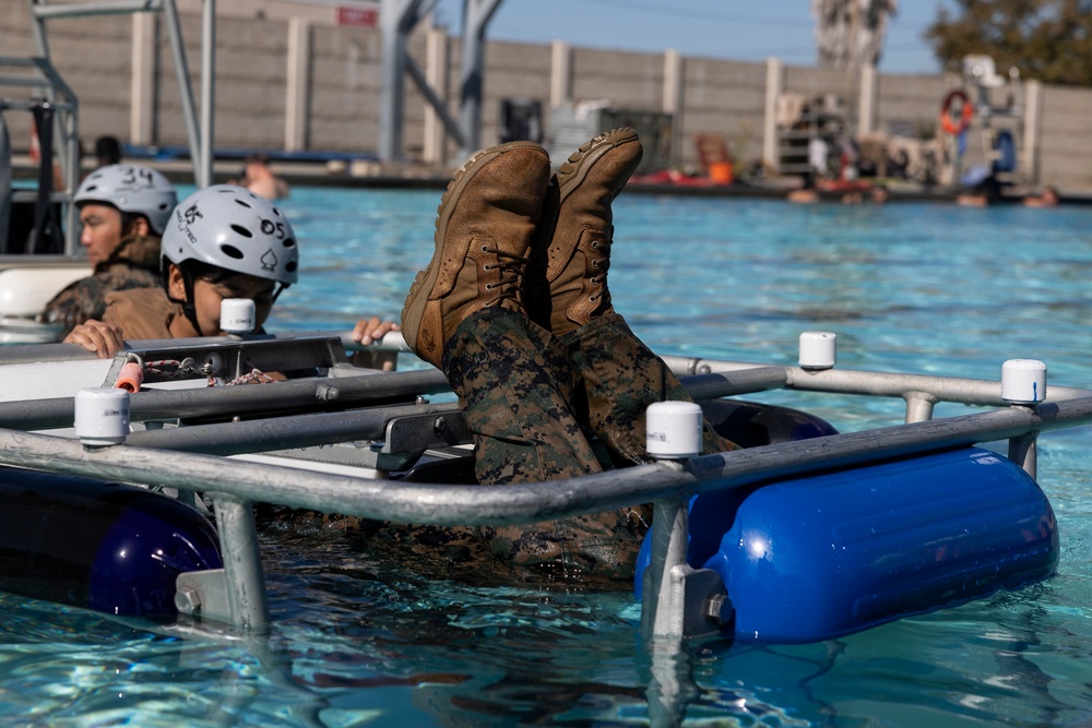 11th MEU Underwater Egress Training