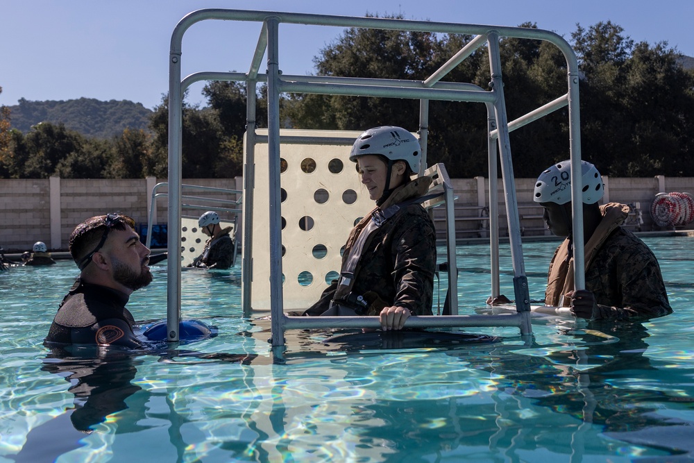 11th MEU Underwater Egress Training