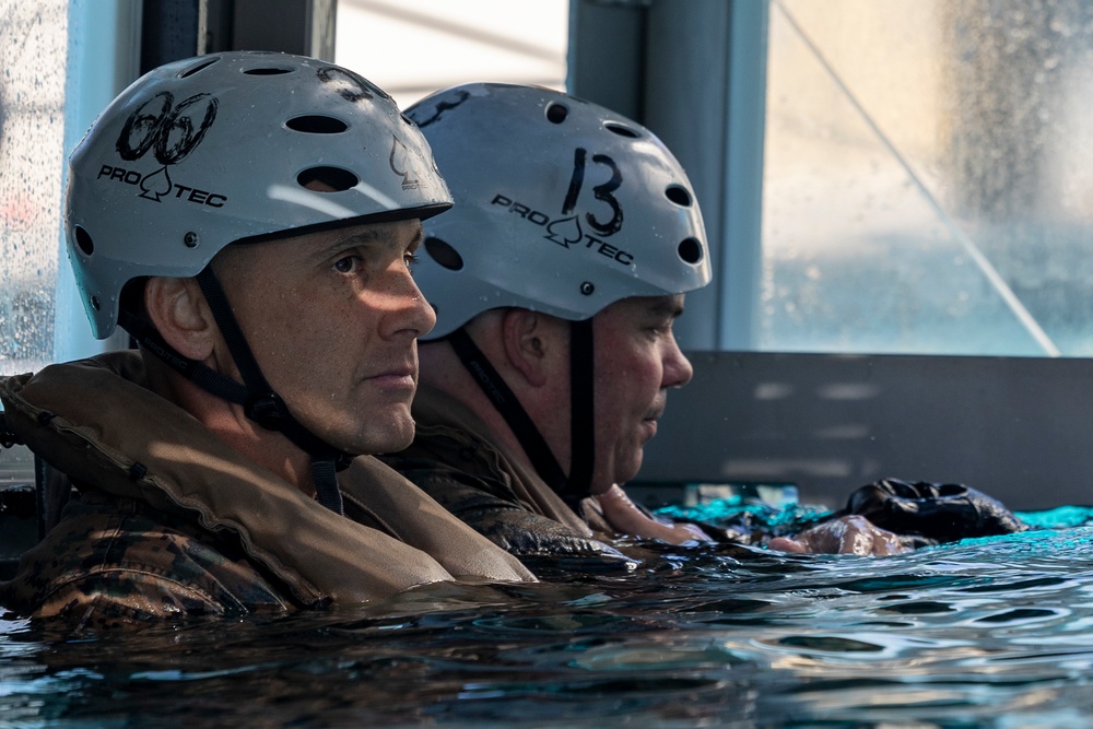 11th MEU Underwater Egress Training