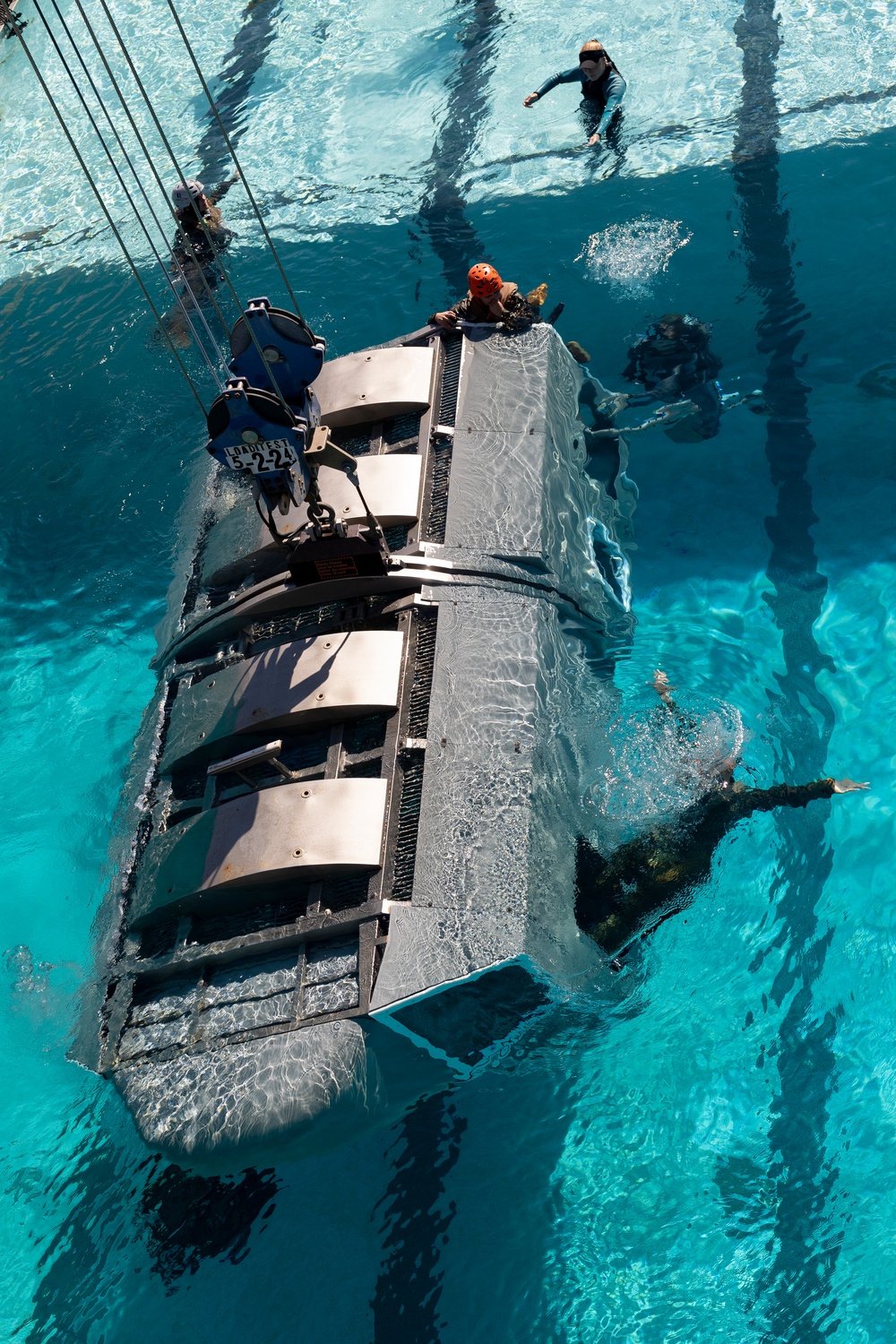 11th MEU Underwater Egress Training