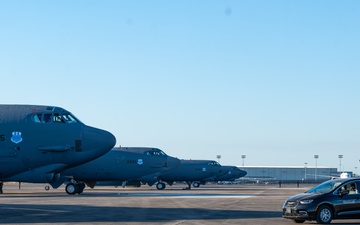 Barksdale lands at Chennault during exercise Global Thunder 25