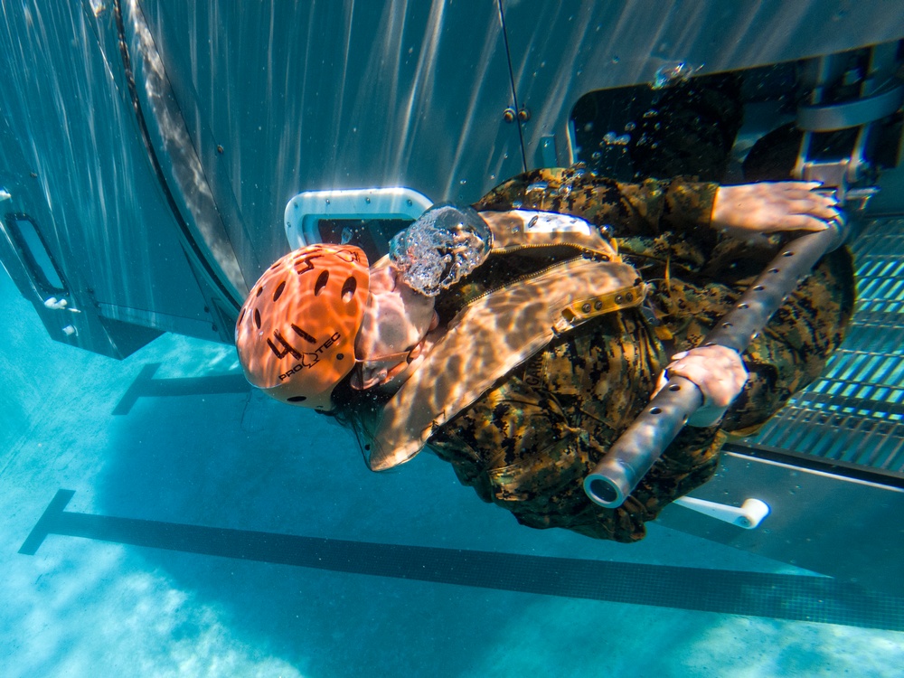 11th MEU Underwater Egress Training