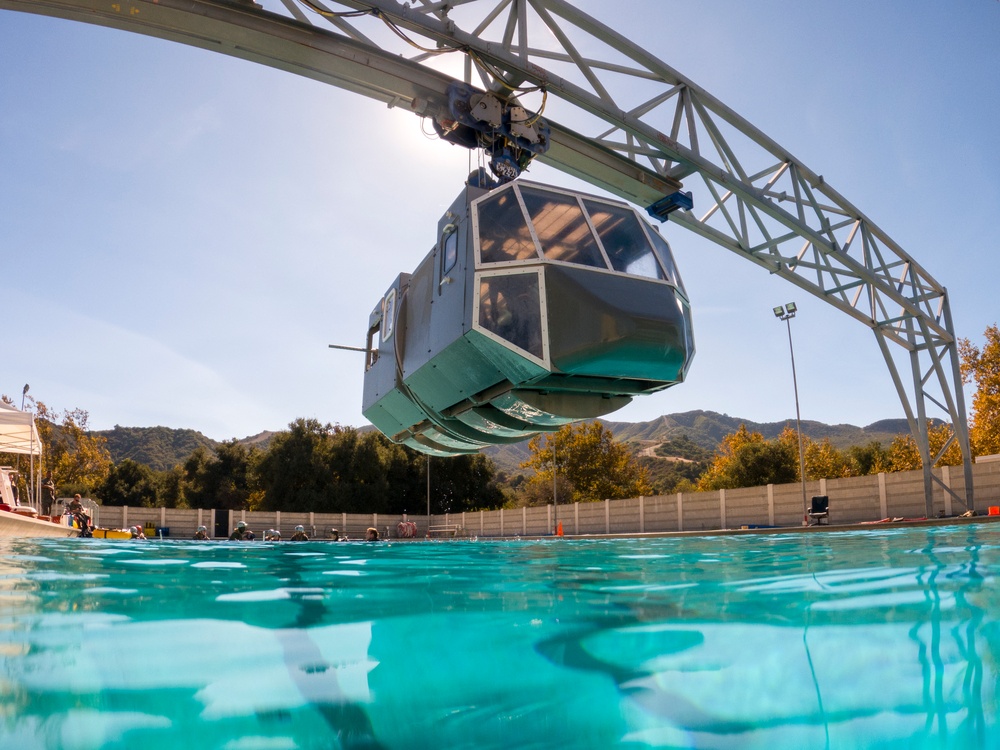 11th MEU Underwater Egress Training