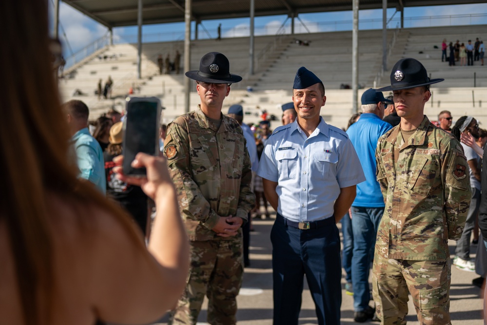 USAF BMT Coin Ceremony, Graduation Parade -23-23 October 2024