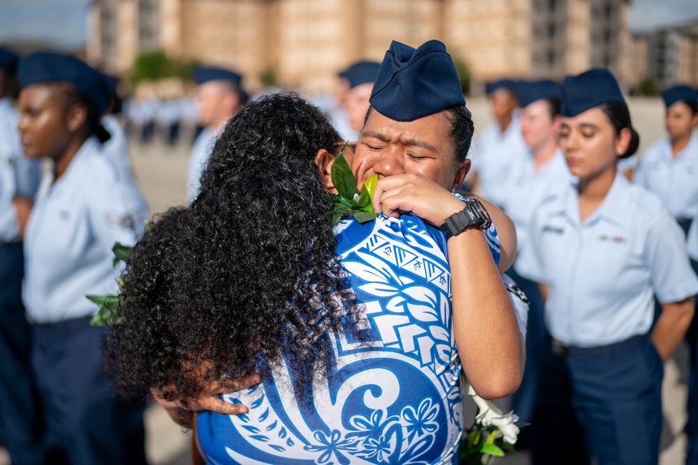 USAF BMT Coin Ceremony, Graduation Parade -23-23 October 2024