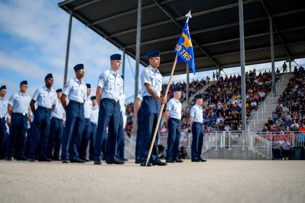 USAF BMT Coin Ceremony, Graduation Parade -23-23 October 2024