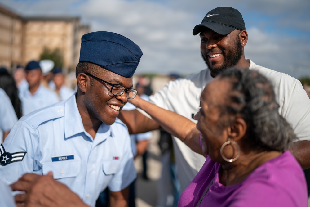 USAF BMT Coin Ceremony, Graduation Parade -23-23 October 2024